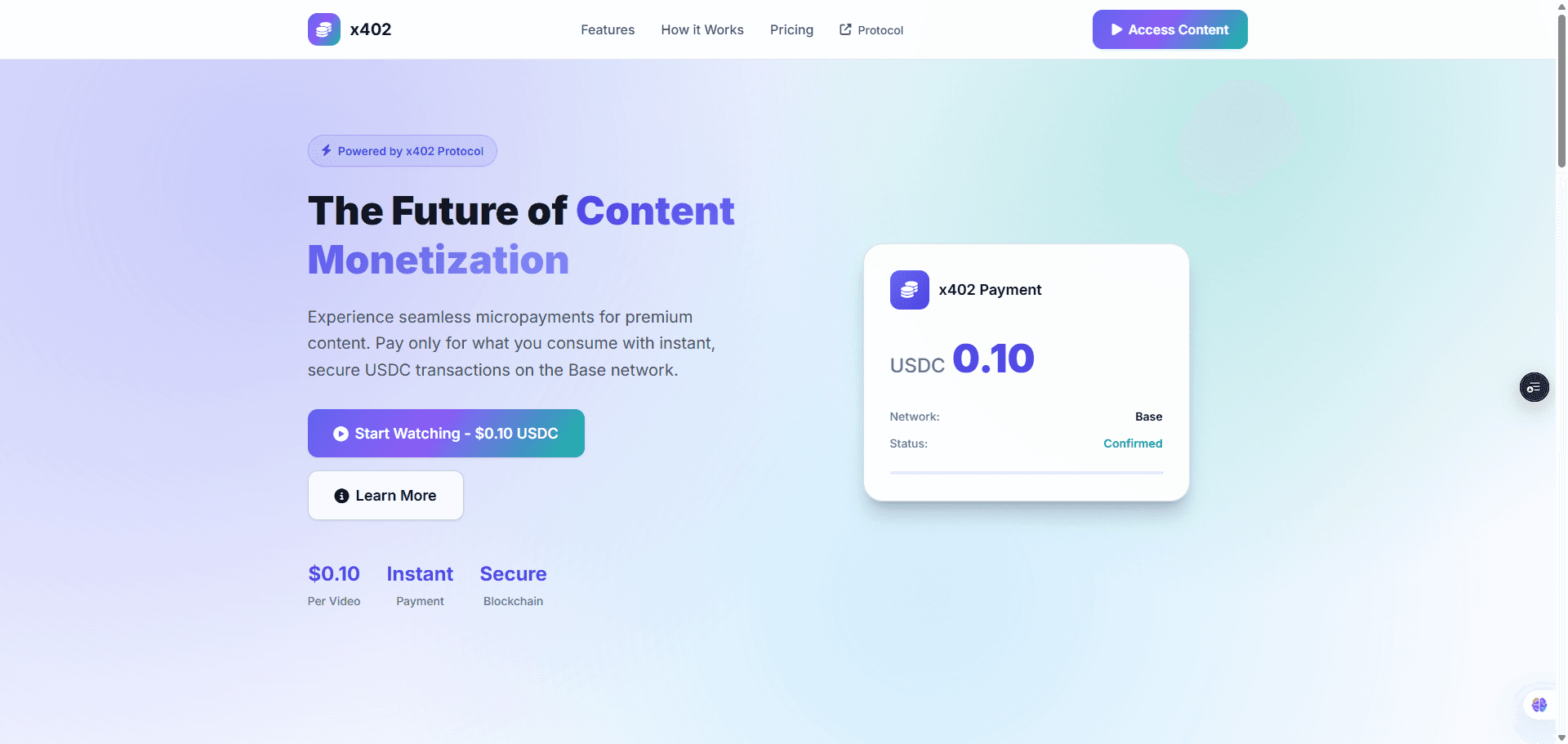 x402 (Payment Platform & BE Lead)